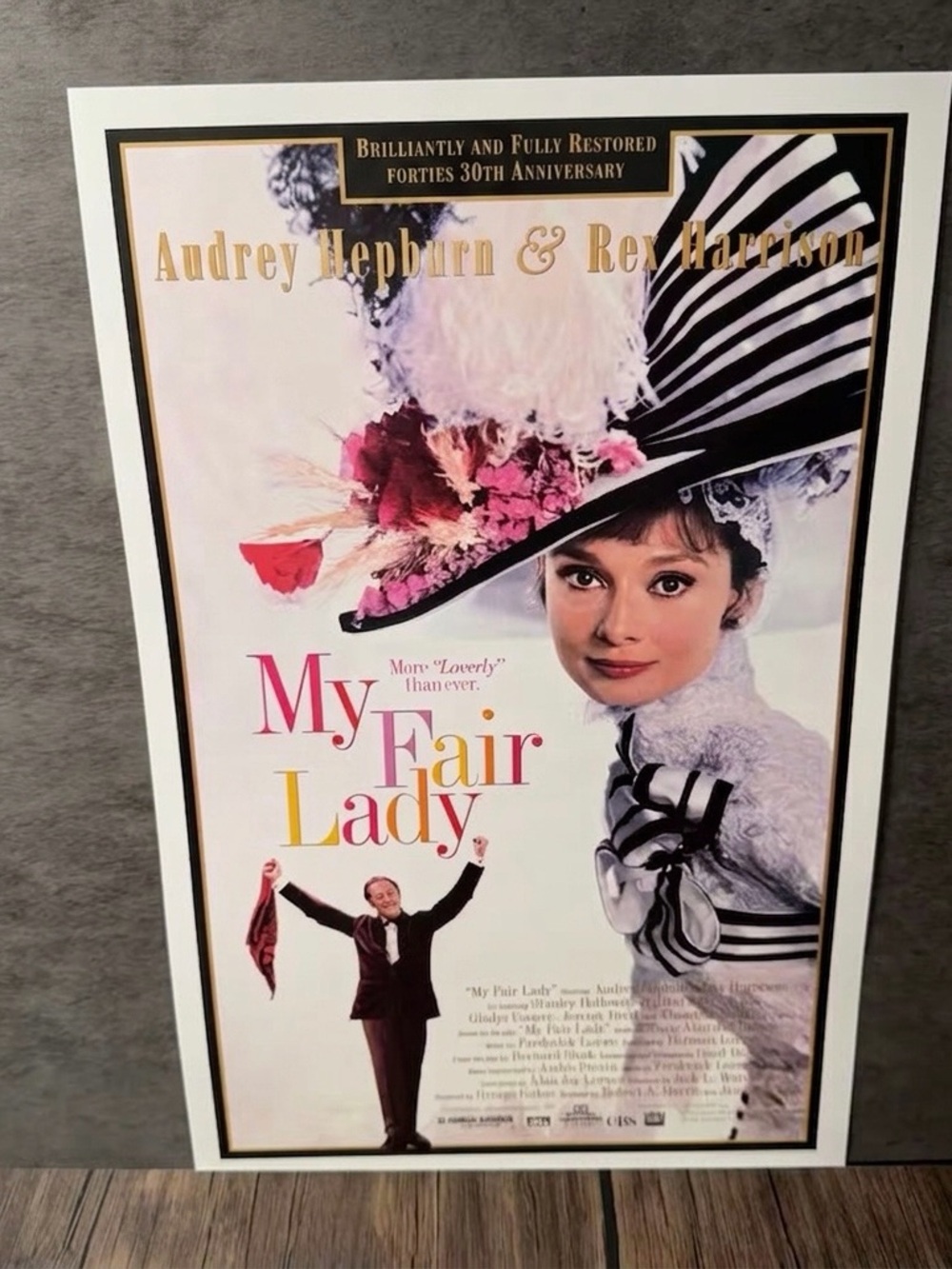 My Fair Lady 11x17" Movie Poster Print - Audrey Hepburn